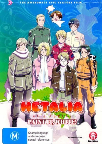 Anime Ginmaku Hetalia Axis Powers : Paint It, White